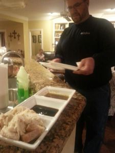 Cam and Dipping Sauce